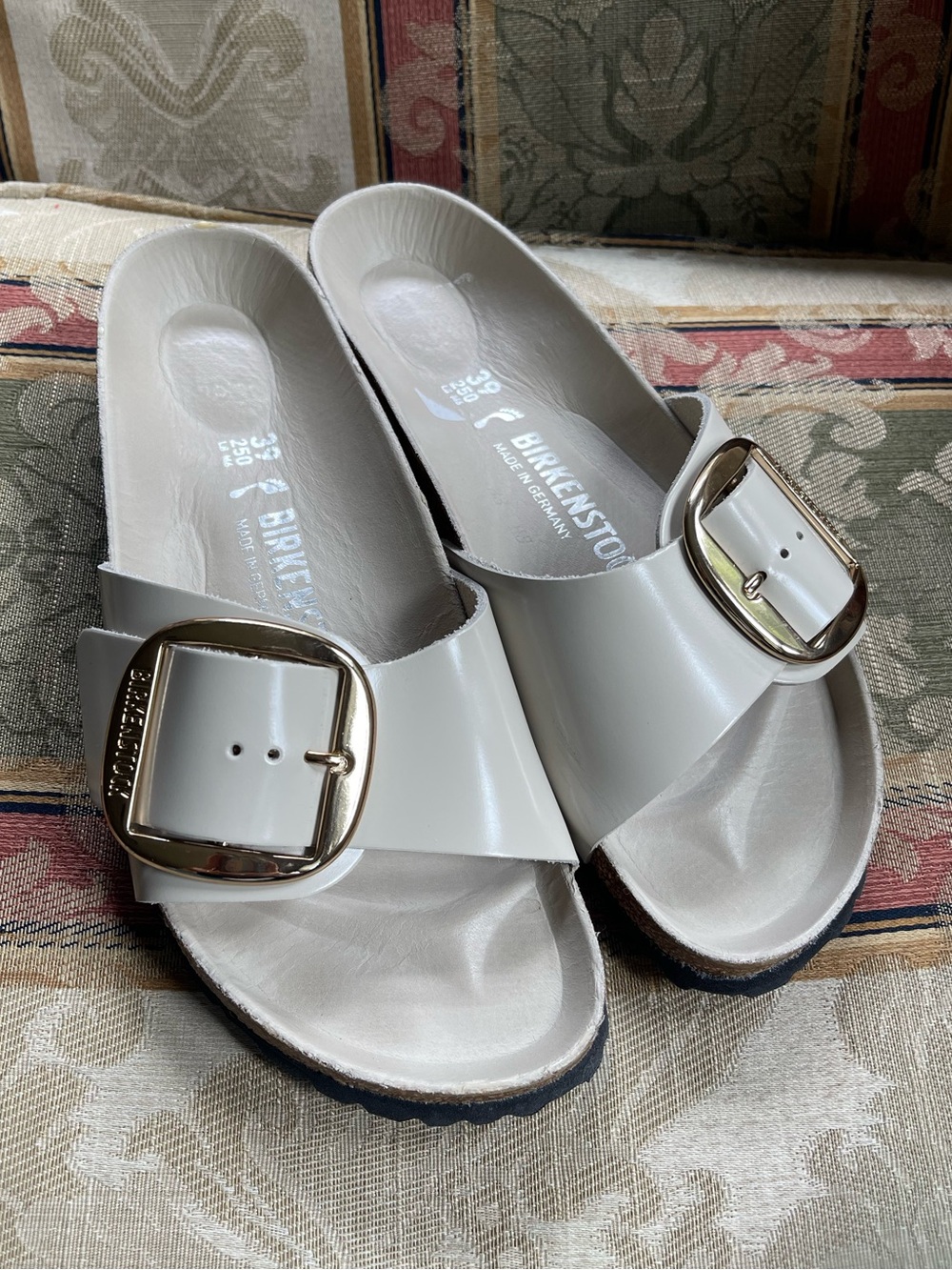 Birkenstock Madrid Big Buckle High Shine. Size 8-8.5 Women N18-21 - Picture 3 of 9